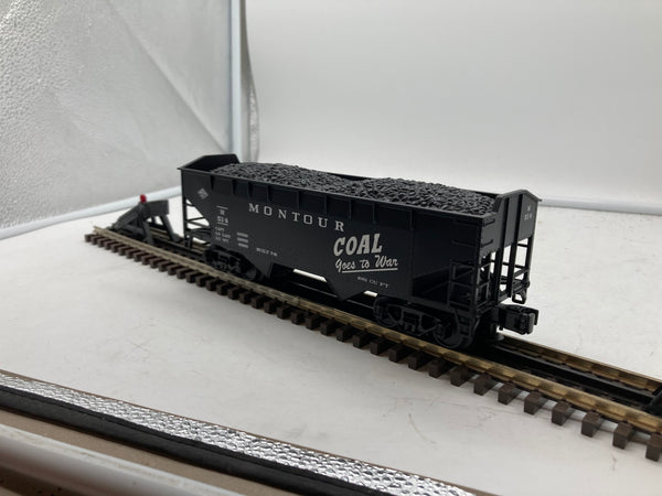 MTH Premier 20-97518 Montour - Coal Goes To War 2-Bay Offset Hopper Car O SCALE NEW