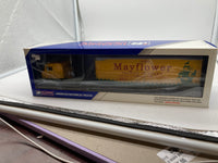 Iconic replicas IDD43-0031 1:43 scale 1955 Bullnose tractor with May Flower moving van trailer O scale NEW
