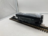 MTH Premier 20-97597 Aliquippa & Southern O Scale Premier 2-Bay Offset Hopper Car Like New