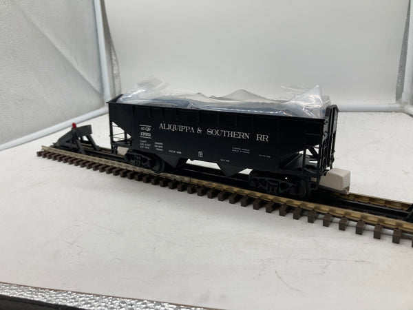MTH Premier 20-97597 Aliquippa & Southern O Scale Premier 2-Bay Offset Hopper Car Like New