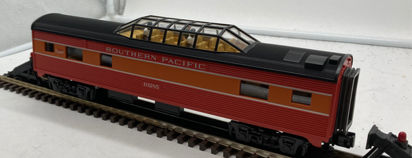 MTH Railking 30-6060S Southern Pacific RailKing Streamlined Passenger Car O-27. O SCALE Like New