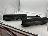 MTH Railking 30-6083 New York Central Lightening Stripe Streamlined Combine/Diner 2-Car Set Combine Car No.:284 Diner Car No.:400 O SCALE Like New Damaged Box
