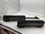 MTH Railking 30-6083 New York Central Lightening Stripe Streamlined Combine/Diner 2-Car Set Combine Car No.:284 Diner Car No.:400 O SCALE Like New Damaged Box