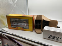 MTH Railking 30-4172-1 Christmas Trolley R-T-R Train Set - Christmas No. 25 O SCALE NEW