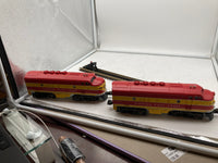 MTH Railking 30-2007-1 Florida East Coast Cab No. 503 & 504 One Powered "A" & 1 Dummy "A" with DCRU Reverse Unit and Electronic Horn. O SCALE Like New