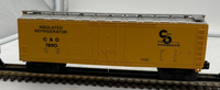 Lionel Chesapeake and Ohio standard O scale reefer car 6-17303 C&O freight NEW Damaged Box
