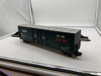 Atlas 6505-1 Tropicana Evans 53ft. Double plug Door Box Car O SCALE Used Excellent Damaged Box