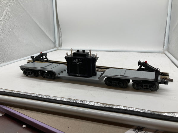 Lionel PWC 6518 6-39438 double truck transformer flatcar O scale NEW