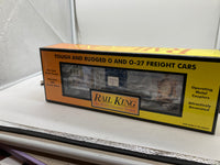 MTH Railking 30-74131 Pittsburgh Christmas RailKing Box Car signed limited O SCALE NEW