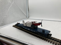 MTH Railking 30-7621 MTH Transportation Co. Flat Car - MTH w/Airplane Car no. 1959 O SCALE NEW