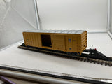 Lionel 2222028 Union Pacific 50 box car #357012 rocket boost O SCALE NEW