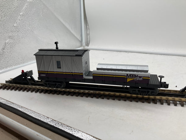 MTH Railking 30-7939 MTHRRC Crane Tender Car O SCALE Like New