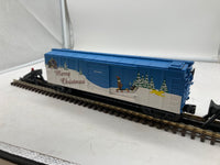MTH Railking 30-74115 Christmas RailKing Box Car O SCALE Like New