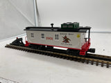 MTH Railking 30-4155C Anheuser-Busch Woodsided Caboose O SCALE NEW