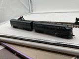 Stewart 5610 HO Pennsylvania Railroad diesel EMD F7 Ph. I early A/B set HO SCALE Used Excellent
