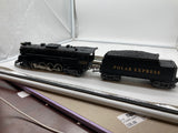 Lionel 6-28649 Polar Express 2-8-4 Berkshire steam engine and tender O SCALE Like New
