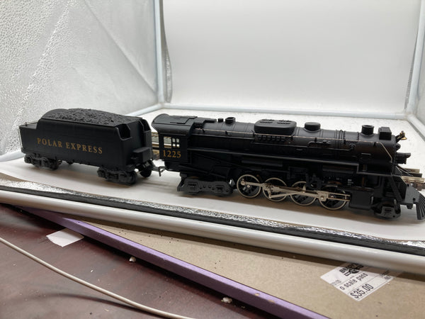 Lionel 6-28649 Polar Express 2-8-4 Berkshire steam engine and tender O SCALE Like New
