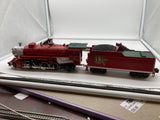 Lionel 6-28699 Holiday Mikado Jr.Locomotive and Tender- Red O SCALE NEW