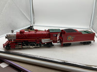 Lionel 6-28699 Holiday Mikado Jr.Locomotive and Tender- Red O SCALE NEW