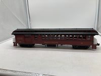 MTH Premier 20-62093B Strasburg O Scale 64' Woodsided Passenger Car Road: Lime Valley Like New