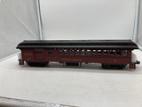 MTH Premier 20-62093B Strasburg O Scale 64' Woodsided Passenger Car Road: Lime Valley Like New
