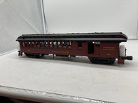 MTH Premier 20-62093B Strasburg O Scale 64' Woodsided Passenger Car Road: Lime Valley Like New