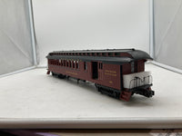MTH Premier 20-62093B Strasburg O Scale 64' Woodsided Passenger Car Road: Lime Valley Like New