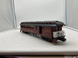 MTH Premier 20-62093B Strasburg O Scale 64' Woodsided Passenger Car Road: Lime Valley Like New
