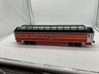 Lionel 6-19107 Southern Pacific full vista dome passenger car O scale Like New Damaged Box