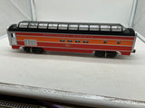 Lionel 6-19107 Southern Pacific full vista dome passenger car O scale Like New Damaged Box