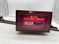 MTH Premier 20-98105 Northern Pacific Flat Car with 2 20ft. trailers. O SCALE NEW
