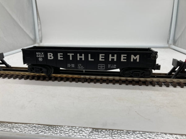 Lionel 6-26905 O gauge Bethlehem Steel gondola  O SCALE Used Excellent