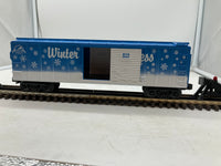 MTH Premier 20-80003E Christmas RailKing Box Car O SCALE NEW
