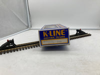 K Line Vintage K-Line O O-27 gauge K-6216 CSX C&O 6216 blue covered dual hopper car O SCALE Like New