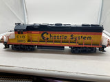 MTH Premier 20-2186-1 Chessie GP38-2 Diesel Engine - C&O Chessie Cab Nos. 3874 3890 3899 . O SCALE NEW