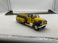 MTH Railking 30-50035 Yellow Die-Cast Fire Truck O SCALE NEW