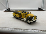 MTH Railking 30-50035 Yellow Die-Cast Fire Truck O SCALE NEW