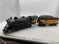 MTH Rugged Rails 33-1043-1 Chessie 2-8-0 Ten Wheeler Steam Engine - Chessie With Proto-Sound 3.0. O SCALE NEW