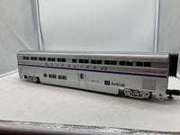 MTH Premier 20-6541 Amtrak 2-Car SuperLiner Slpr/Diner Set - Amtrak 5 Stripe . O SCALE Like New