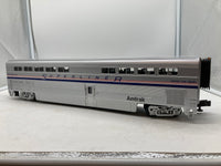 MTH Premier 20-6541 Amtrak 2-Car SuperLiner Slpr/Diner Set - Amtrak 5 Stripe . O SCALE Like New