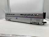MTH Premier 20-6541 Amtrak 2-Car SuperLiner Slpr/Diner Set - Amtrak 5 Stripe . O SCALE Like New