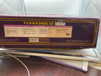 MTH Premier 20-2176-1 New York Central NYC Lightning Stripe F-3 ABA Cab No. 1608 . O SCALE Used Excellent Damaged Box