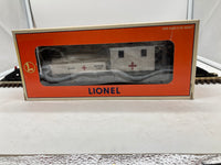 Lionel O scale 6-26505 illuminated rescue caboose car with flashing red light NEW
