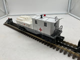 Lionel O scale 6-26505 illuminated rescue caboose car with flashing red light NEW