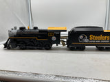 MTH Railking 30-4203-1E Pittsburgh Steelers RailKing 2-8-0 Steam Locomotive With Proto-Sound 2.0 O SCALE NEW