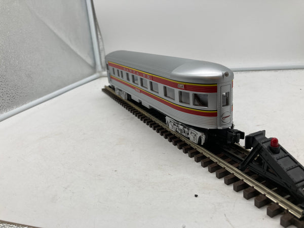 Lionel 6-29094 Santa Fe red stripe passenger car  O-scale O SCALE Like New