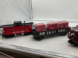 MTH Railking 30-4159-1 Mon Valley Works SW-1500 Diesel R-T-R Train Set with Proto-Sound 2.0. O SCALE NEW