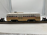 MTH Railking 30-2503 Septa Cab No. 2165 Directionally Controlled Headlights Lighted Marker Lamps with DCRU Reverse Unit. O SCALE Like New