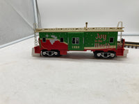 MTH Railking 30-20758-1 Christmas ES44AC Imperial Diesel & Caboose Set - Christmas (Traditional) Road #1225 With Proto-Sound 3.0. O SCALE NEW