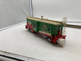 MTH Railking 30-20758-1 Christmas ES44AC Imperial Diesel & Caboose Set - Christmas (Traditional) Road #1225 With Proto-Sound 3.0. O SCALE NEW